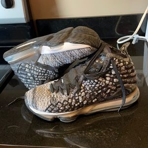 LeBron 17 in Black and Grey